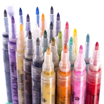 15 צבעים לצבוע עטים 0.7 מ 