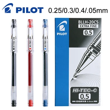 1Pcs טייס היי-טק-ג 'ל עט BLLH-20C4/20C3/20C5 בסדר נקודת מחט שפיץ עט כדורי 0.25/0.3/0.4/0.5 מ