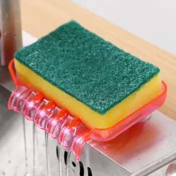 1~10PCS יצירתי, צבעוני מפל מים סבון כלים מפלסטיק שאיבה ללא להחליק מטבח מקלחת ספוג סבון בעל ניקוז האמבטיה
