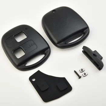 2 כפתורים מרחוק מפתח מעטפת להב במקרה של טויוטה יאריס קורולה מפתח הרכב התיק כפתור מגן נגד שריטות מעטפת Micro Switch
