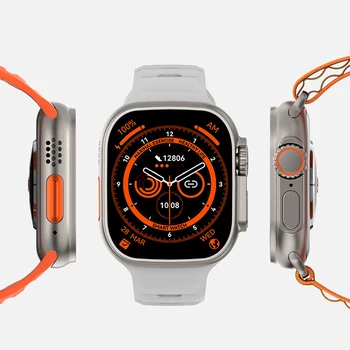 2023 Smartwatch גברים עמיד למים AI הקול עוזר כושר שעון חכם Doogee V105G Huawei P50 Pro xiaomi redmi גברים Wome
