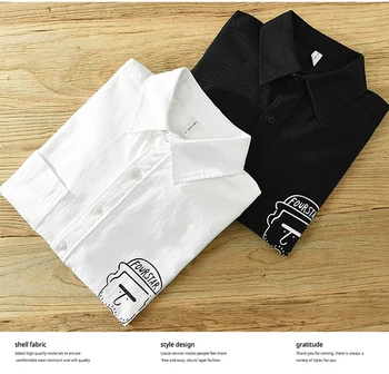 2023 אנשים חדשים. חולצה 100% כותנה שרוול ארוך יפנית מזדמן סקיצה להדפיס חולצות מקרית אדם באיכות גבוהה בגדים יומי חולצות