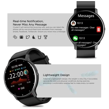 2023 החדש, שעון חכם גברים מלא מסך מגע ספורט כושר לצפות IP67 עמיד למים Bluetooth Smartwatch גברים Xiaomi עבור Huawei