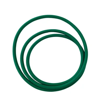 2PCS ירוק פלואור טבעת גומי או טבעת חותם עובי 3.1 מ 
