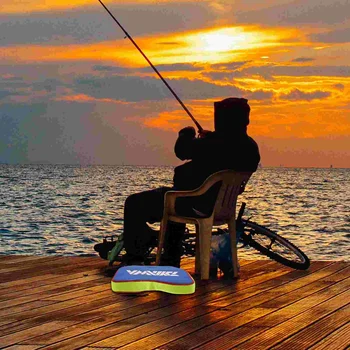 2pcs כרית מושב קאנו, דייג כרית מושב כרית דיג (צבע אקראי) Pvc הסירה הכיסא