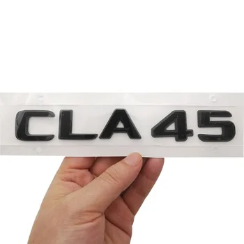 3D שחור מט הסי. איי. איי 45 המכונית סמל CLA45 המטען האחורי אותיות המילה Emblema תג מדבקות רכב טורבו לוגו מרצדס בנץ AMG