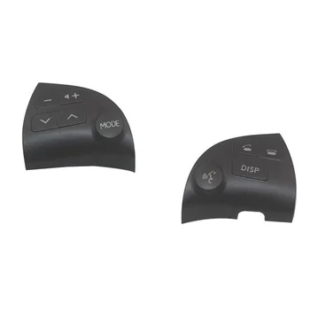 4Pcs משולבת Bluetooth רמקול כפתור בורר עבור טויוטה לקסוס ES350 ההגה כפתור 84250-33190 לי
