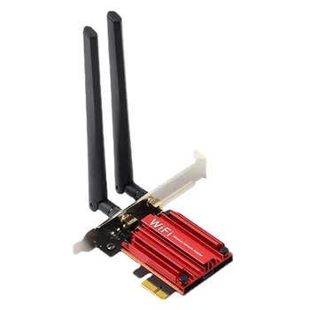 83XC AX1800S WIFI6 שולחן העבודה PCI-E Wireless Gigabit כרטיס 1800Mbps Dual Band 2.4 G 5G מקלט Bluetooth תואם-5.2