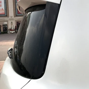 ABS סיבי פחמן אנכיים החלון האחורי בצד ספוילר אגף ניסן פטרול Y62 2010 2011+ אחורי משולש לפינה לכסות לקצץ