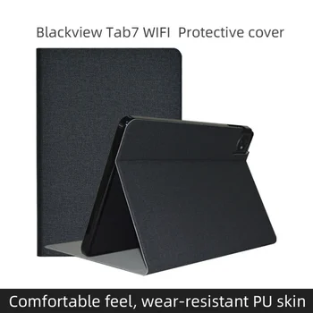 Case Flip עבור Blackview Tab7 wifi 10.1 אינץ מתקפל לעמוד מעטפת הגנה על Blackview Tab 7 Wifi עור Pu כיסוי עבור Tab 7