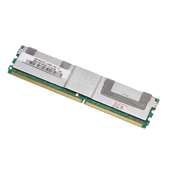 DDR2 8GB זיכרון Ram 667Mhz PC2 5300 240 פינים 1.8 V FB DIMM עם קירור וסט AMD אינטל שולחן העבודה זיכרון Ram(א)
