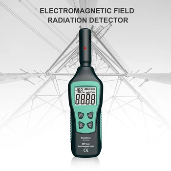 EMF מד קרינה אלקטרומגנטית גלאי טמפרטורה מד מינון כף יד גל אלקטרומגנטי מונה לפקח FY876 משק הבית.