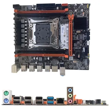 ENVINDA D4 לוח האם להגדיר ערכת Xeon E5 2666V3 המעבד LGA 2011-3 16G DDR3=2x8G 1600 ECC RAM משולבת SATA NVME M. 2 USB3.0 X99