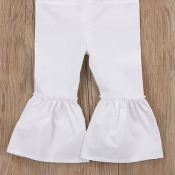FOCUSNORM 1-6Y אופנה לפעוטות בנות סרבל מכנסיים קפלים שרוול קצר מחוץ כתף הקולר פרחים רקמה הזיקוק Playsuits