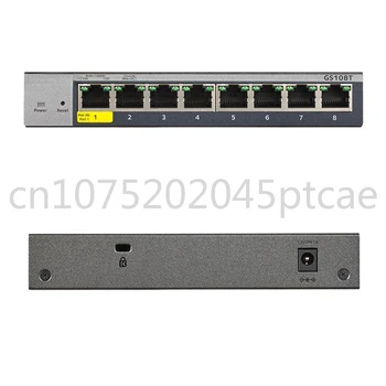 GS108T v3 חכם מתג 8-Port Gigabit Ethernet עם ניהול ענן, להביא מחליף עכשיו, מרחוק ניהול ענן
