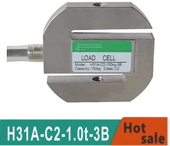 H31A-C2-1.0 t-3ב במשקל של חיישן עומס תאים S-סוג למשוך את חיישן הלחץ