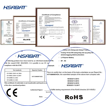 HSABAT 4500mAh 505979-3S1P 505979-3S1P-1 סוללה של מחשב נייד עבור Chuwi Corebook X / Corebook Pro CWI528 CWI529 המחברת