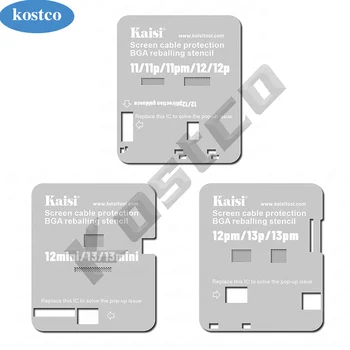 Kaisi מסך כבל רשת הגנה על iPhone11 12 13 Pro מקס מלוטש LCD ערך פח רשת