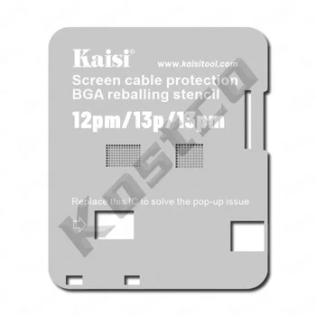 Kaisi מסך כבל רשת הגנה על iPhone11 12 13 Pro מקס מלוטש LCD ערך פח רשת