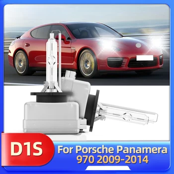 LSlight 2X פנס 6000K D1S המכונית HID קסנון הנורה מנורת עבור פורשה Panamera 970 שנה 2009 2014 2013 2012 2011 2010 הפנסים הקדמיים