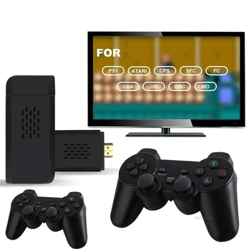M8UB-66 וידאו, קונסולת משחק 4K HD TV המשחק מקל 2.4 G Wireless Controller משחק רטרו נגן מובנה 10000+ משחקים