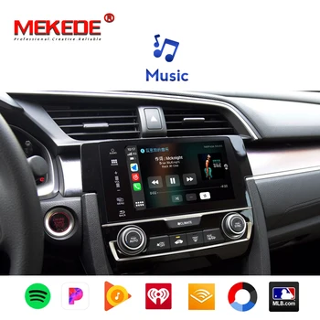 MEKEDE רדיו במכונית Carplay אנדרואיד אוטומטי אודיו התיבה עבור הונדה סיוויק 2016 Apple Wireless תיבת ראי קישור לגעת Recoder