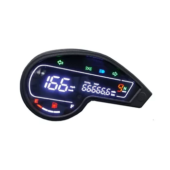 Motorcycl LED דיגיטלי מד מהירות עבור הונדה NXR150 NXR125 אחים 2003-2014 LED דיגיטלי מד מרחק Tachometer XR150 GY200