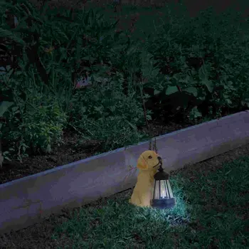 Nacome שמש חיה פסל גן עיצוב כלבים פסל בית קישוטים פנימי/חיצוני פטיו דשא קישוט מרפסת/חצר עיצוב
