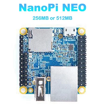 NanoPi ניאו פיתוח המנהלים 256MB DDR3 RAM קוד פתוח H3 Quad-Core Cortex-A7 אובונטו Openwrt Armbian