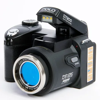 Protax/פולו D7200 מצלמת וידאו דיגיטלית 33MPcamera מצלמה דיגיטלית מקצועית 24X זום אופטי מצלמה בתוספת LED פנסי חינם