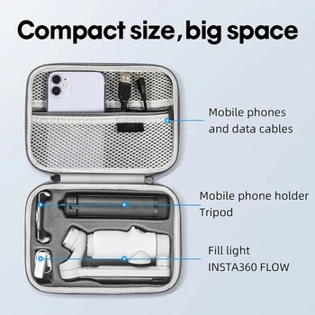 PU תיק נשיאה - תיק Insta360 זרימת טלפון מייצב כף יד טלפון מאזנים תיק נייד תיק K1KF