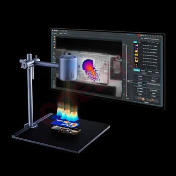 Qianli סופר מצלמת IR Y 3D הדמיה תרמית אינפרא אדום מצלמה ניתוח עבור הטלפון הלוח מעגל חשמלי איתור מכשיר