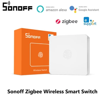 SONOFF SNZB-01 Zigbee מתג אלחוטי בית חכם להחליף סוללה חלשה התראה על eWeLink App עובד עם Zigbee גשר IFTTT