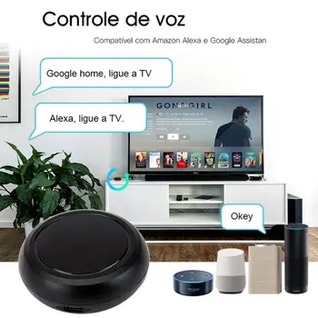 TUYA חכמה IR שלט חכם אלחוטי אוניברסלי אינפרא אדום בית חכם לשליטה על הטלוויזיה, ה-DVD AUD AC עובד עם Amz אלקסה הבית של Google