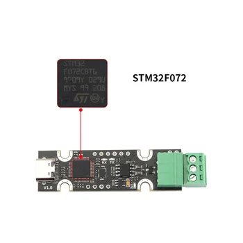 USB יכול מתאם עם STM32F072 השבב תומך CAN2.0A & B משמש CAnable / נרות / Klipper הקושחה