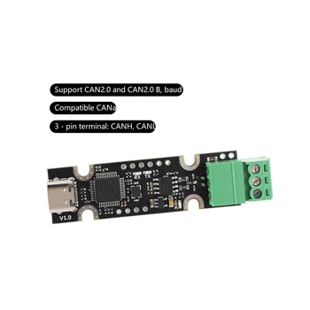 USB יכול מתאם עם STM32F072 השבב תומך CAN2.0A & B משמש CAnable / נרות / Klipper הקושחה