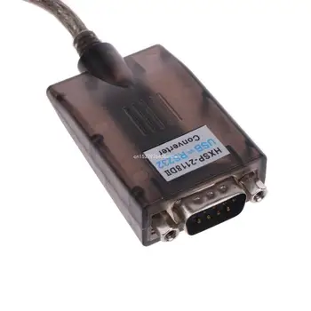 USB2.0 RS232 DB9 תקשורת טורית המכשיר ממיר כבל מתאם PL2303 כפול Dropship