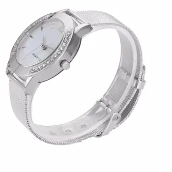 Womens שעון עדין, נדיב קוורץ שעוני יד נשים קוורץ שעון קוורץ מדויק נשים קוורץ 33 Diametr Womens שעון