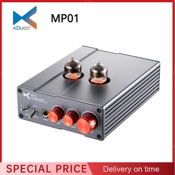 XDuoo MP-01/ MP01 צינור Phono Pre-AMP & מגבר אוזניות 6.35 מ 