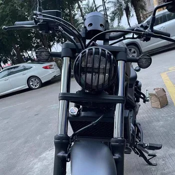 אופנוע פנס גריל כיסוי עבור הונדה המורדים CM500 CMX 300 500 2020-2021