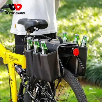 אופניים דו-צדדית משקה תיק אופני הרים מהמדף בקבוק מים התיק עמיד בפני השריטות אופני כביש המושב האחורי תיק רכיבה על אופניים ציוד