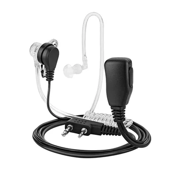 אינטרקום צינור אבטחה שומר הראש אקוסטית אוזניות אקוסטיות צינור In-Ear האוזנייה רדיו המשטרה אבטחה ב-האוזן אוזניות אוויר