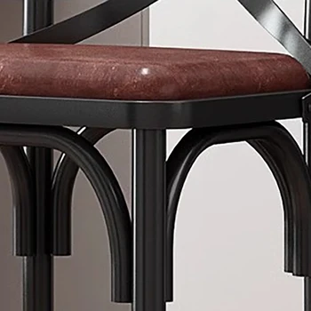 איפור בר גבוה כיסא מטבח מתכת למשרד עיצוב סלון כסאות מעצב טרקלין Sedie סאלה דה-Pranzo עיצוב פנים