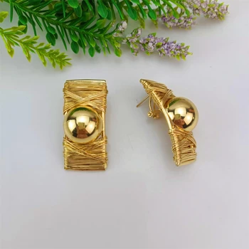 אמה קלאסי ברזילאי זהב בסגנון האישה סט התכשיטים המקוריים מצופה זהב 24K השרשרת יוקרה רובי תליון עגילים צמיד