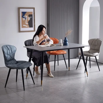 ארגונומי נורדי האוכל מסמר כיסא נוח מינימליסטי ייחודי כסאות אוכל