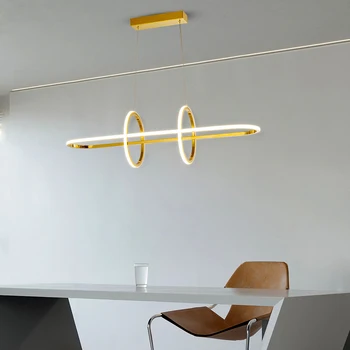 בבית המודרני קישוט סלון עיצוב חדר השינה הוביל תליון אור לחדר נברשות התקרה בחדר האוכל המקורה נברשת תאורה