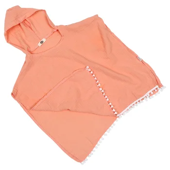 בחורה קיץ Clothess כותנה ברדס עבור פעוטות בנות בנים ילדים בקיץ בגד ים בגדים