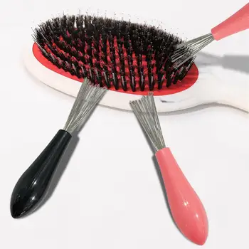בשימוש נרחב מברשת ניקוי קלות שימוש Multi-פונקציה מסרק מברשת ניקוי נוח אחיזה השיער נקי נקי כמו חדש. עמיד