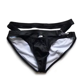 גבר סקסי תחתוני ביקיני בגד ים בשביל לשחות מכנסיים קצרים בגדי ים בגדי ים חוף בגד ים מיני להחליק Seobean תחתונים