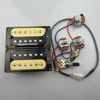 גיטרה פיקאפים SD Humbucker איסוף 4C לרתום 2V1T להגדיר גיטרה חשמלית איסוף